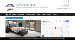 Desktop Screenshot of carpetsplus.co.uk